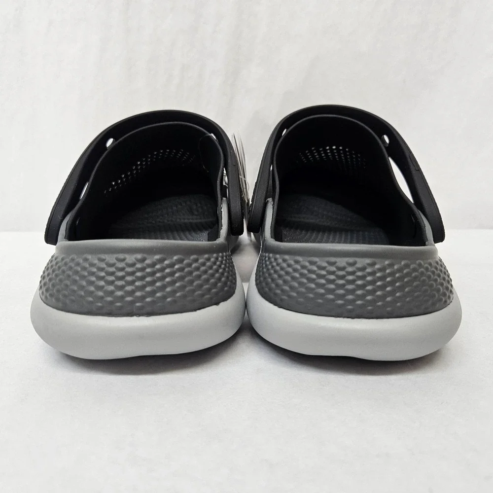 Crocs LiteRide 360 Clog 206708-0DD Black Slate Grey Mens 5